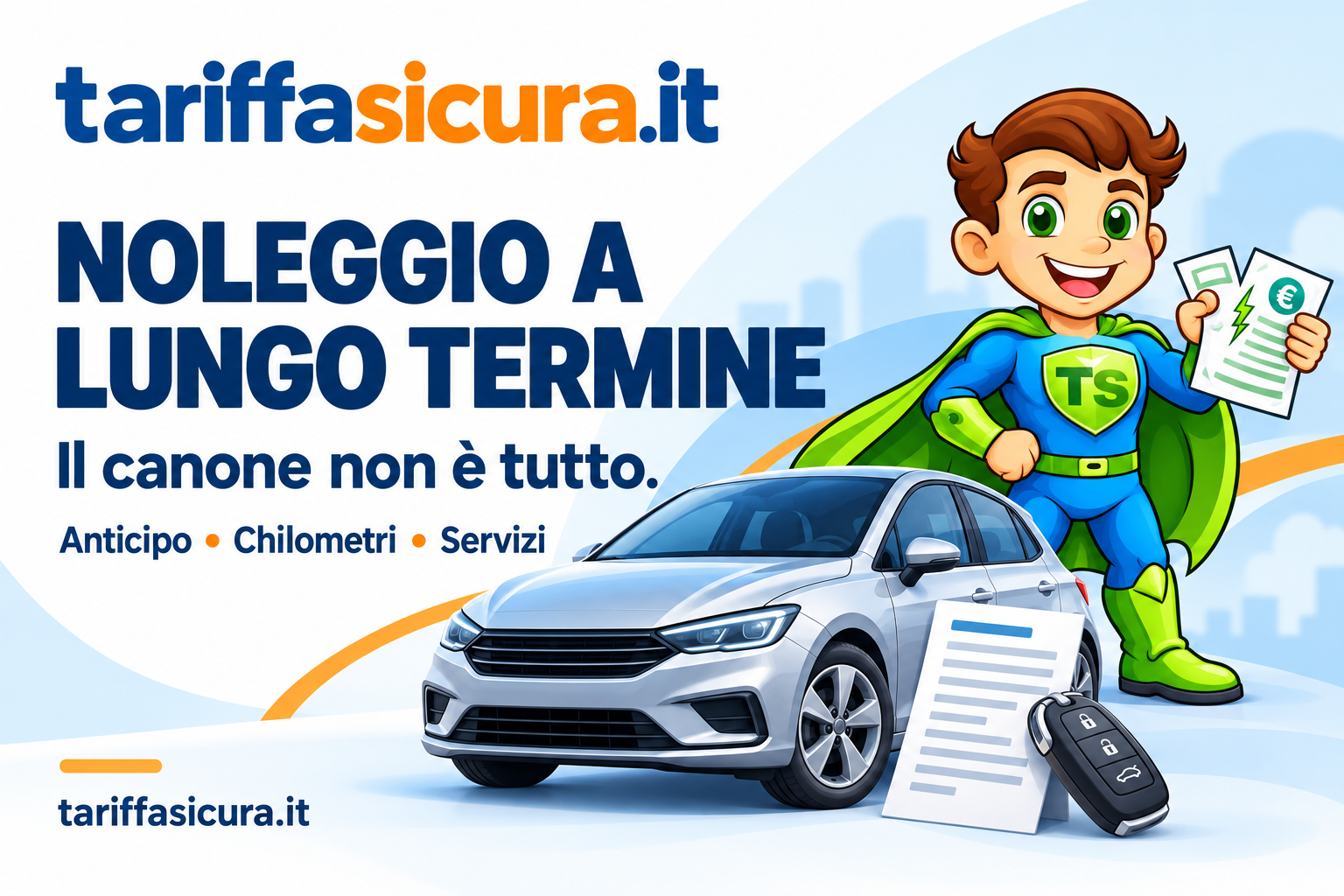 Tariffa Sicura: guida a anticipo, chilometri e servizi nel noleggio a lungo termine.